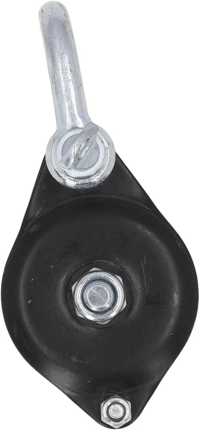 قرقره زنجیری 0.3 تنی، فولاد آلیاژی ممتاز، مقاوم، ضد خوردگی، حلقه بالابر پایدار، طناب 14 میلی متری، برای ساخت و ساز الکتریکی، نصب ماشین آلات، اسکله ها، انبارها