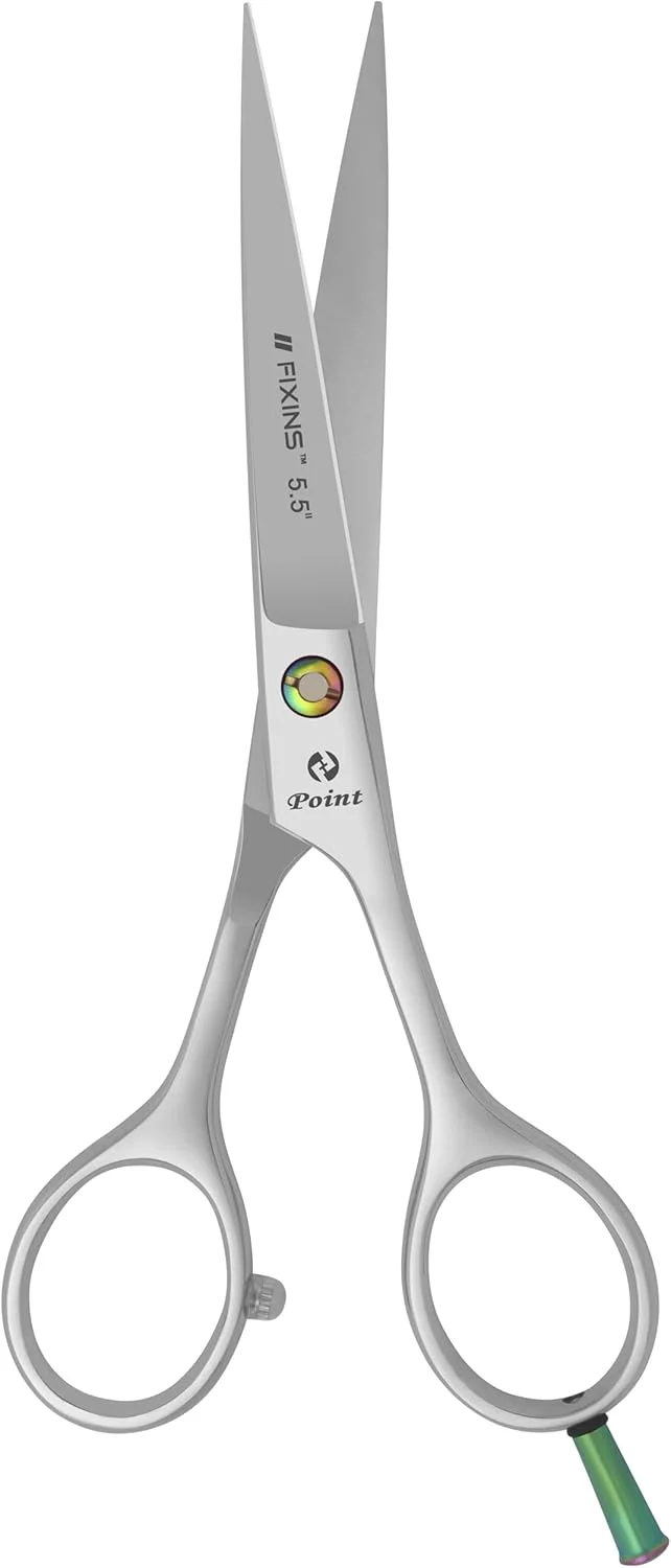 قیچی آرایشگری 5.5 اینچی فیکسینز پوینت - رنگ نقره ای قیچی آرایشگری 5.5 اینچی فیکسینز پوینت - رنگ نقره ای