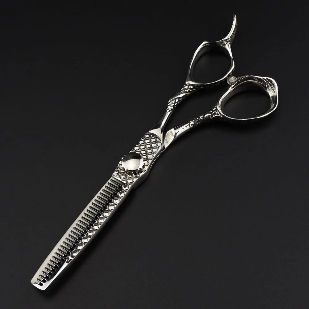 GBMULG Hair Cutting Shears, 6 Inch Professional JP440c Steel Scale Hair Scissors Haircut Scissor Thinning Barber Cutting Shears Hairdresser Scissors,Thinning Scissor GBMULG Hair Cutting Shears, 6 Inch Professional JP440c Steel Scale Hair Scissors Haircut Scissor Thinning Barber Cutting Shears Hairdresser Scissors,Thinning Scissor