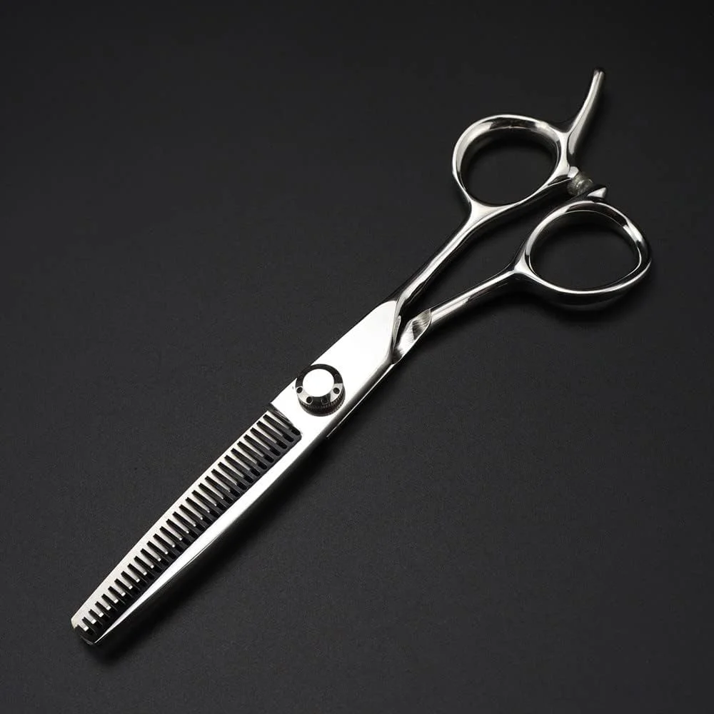 GBMULG Hair Cutting Scissors, 6inch Professional Japan 440c Steel Scissor Silver Hair Scissors Haircut thinning Barber Tools Cutting Shears Hairdressing Scissors,Thinning Scissor GBMULG Hair Cutting Scissors, 6inch Professional Japan 440c Steel Scissor Silver Hair Scissors Haircut thinning Barber Tools Cutting Shears Hairdressing Scissors,Thinning Scissor