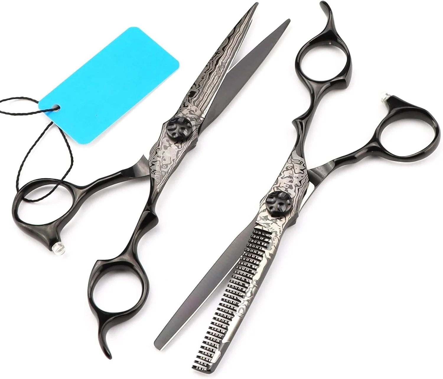 قیچی آرایشگری حرفه ای GBMULG، ست قیچی موی حرفه ای 6 اینچی فولاد ضد زنگ 440C ژاپنی، ست قیچی پیتاژ، کیت قیچی آرایشگری، مشکی قیچی آرایشگری حرفه ای GBMULG، ست قیچی موی حرفه ای 6 اینچی فولاد ضد زنگ 440C ژاپنی، ست قیچی پیتاژ، کیت قیچی آرایشگری، مشکی