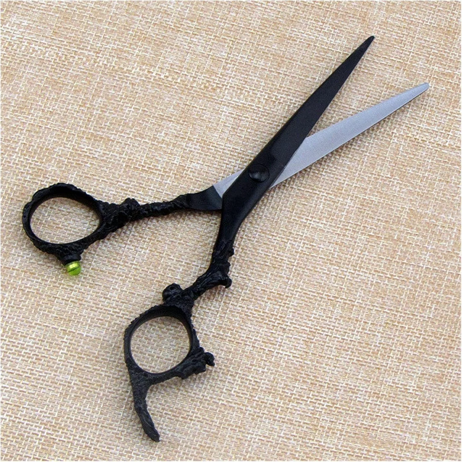 قیچی آرایشگری حیوانات خانگی 7 اینچی، قیچی آرایشگری، قیچی حیوانات خانگی، قیچی پیتاژ مو، قیچی اصلاح مو - پیتاژ 5.5 اینچی - B