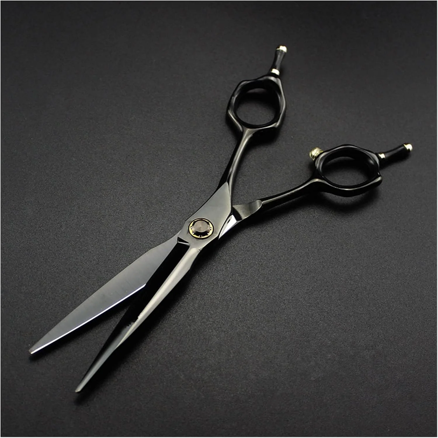 قیچی آرایشگری 6 اینچی مشکی تخت، قیچی آرایشگری، قیچی پیتاژ مو، ست قیچی آرایشگری، ست-Q، پیتاژ-Q قیچی آرایشگری 6 اینچی مشکی تخت، قیچی آرایشگری، قیچی پیتاژ مو، ست قیچی آرایشگری، ست-Q، پیتاژ-Q