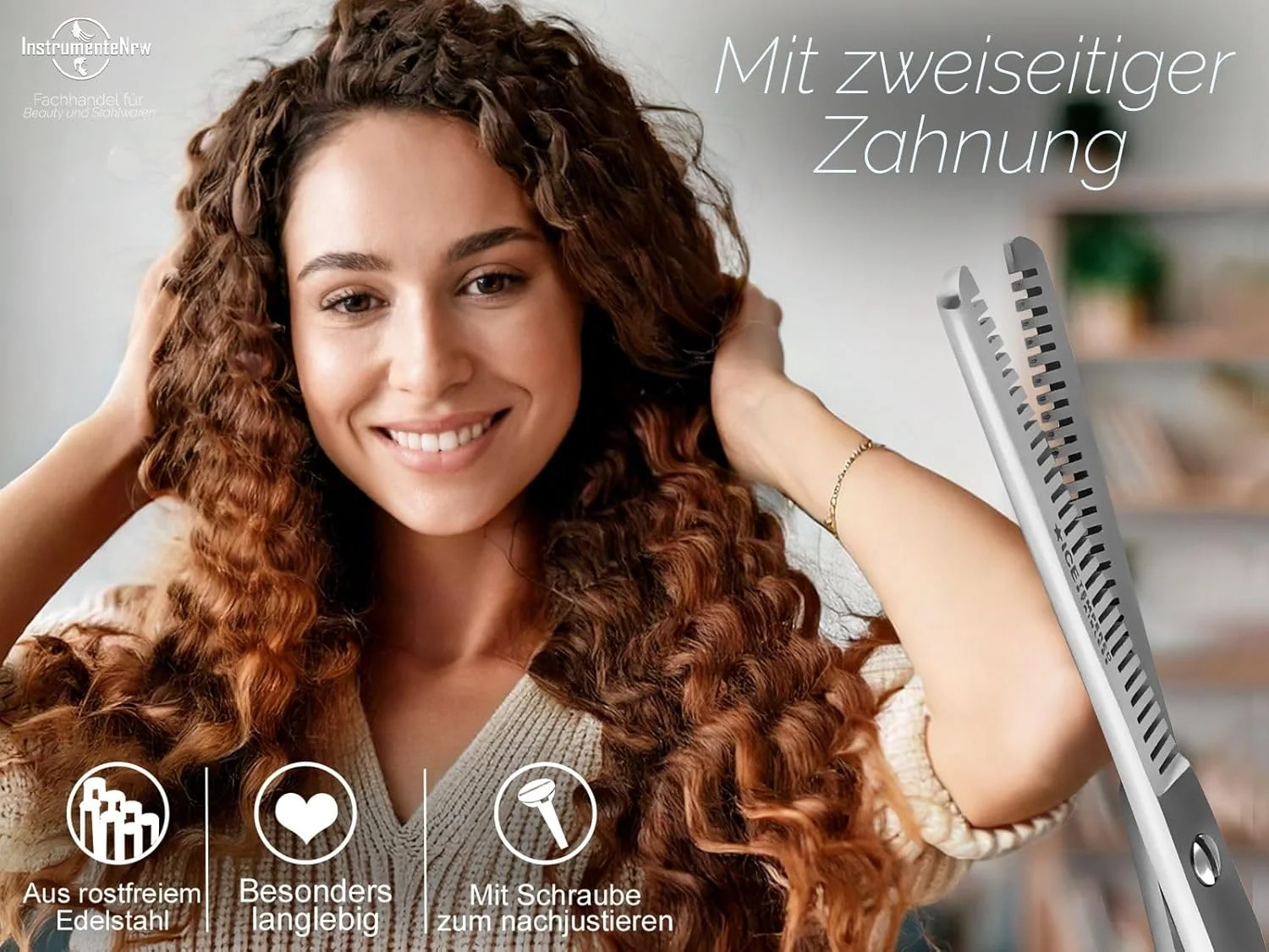 قیچی پیتاژ حرفه ای InstrumenteNrw - قیچی مدلینگ - قیچی آرایشگری - قیچی مو - دندانه دار با کیف نگهداری کاربردی (شماره 2 = 6 اینچ دندانه دار دو طرفه) قیچی پیتاژ حرفه ای InstrumenteNrw - قیچی مدلینگ - قیچی آرایشگری - قیچی مو - دندانه دار با کیف نگهداری کاربردی (شماره 2 = 6 اینچ دندانه دار دو طرفه)