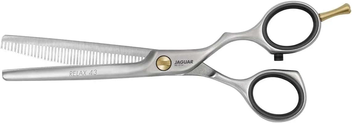 Jaguar Pre Style Relax 43 Hair Thinning Scissors, 6-Inch Length, 0.04102 kg Jaguar Pre Style Relax 43 Hair Thinning Scissors, 6-Inch Length, 0.04102 kg