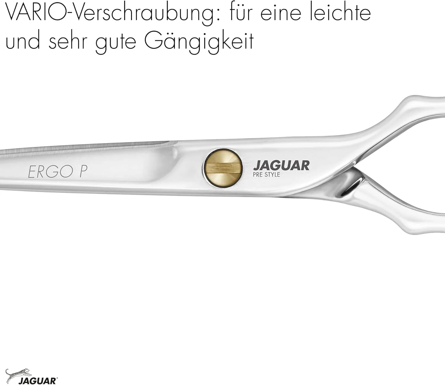 قیچی آرایشگری جگوار مدل Pre Style Ergo P، طول 6 اینچ، 0.0379 کیلوگرم قیچی آرایشگری جگوار مدل Pre Style Ergo P، طول 6 اینچ، 0.0379 کیلوگرم