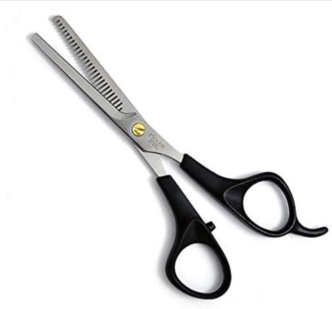 قیچی پیتاژ حرفه ای کرالوکس برای کوتاهی مو، فولاد ضد زنگ، مناسب آقایان و بانوان قیچی پیتاژ حرفه ای کرالوکس برای کوتاهی مو، فولاد ضد زنگ، مناسب آقایان و بانوان