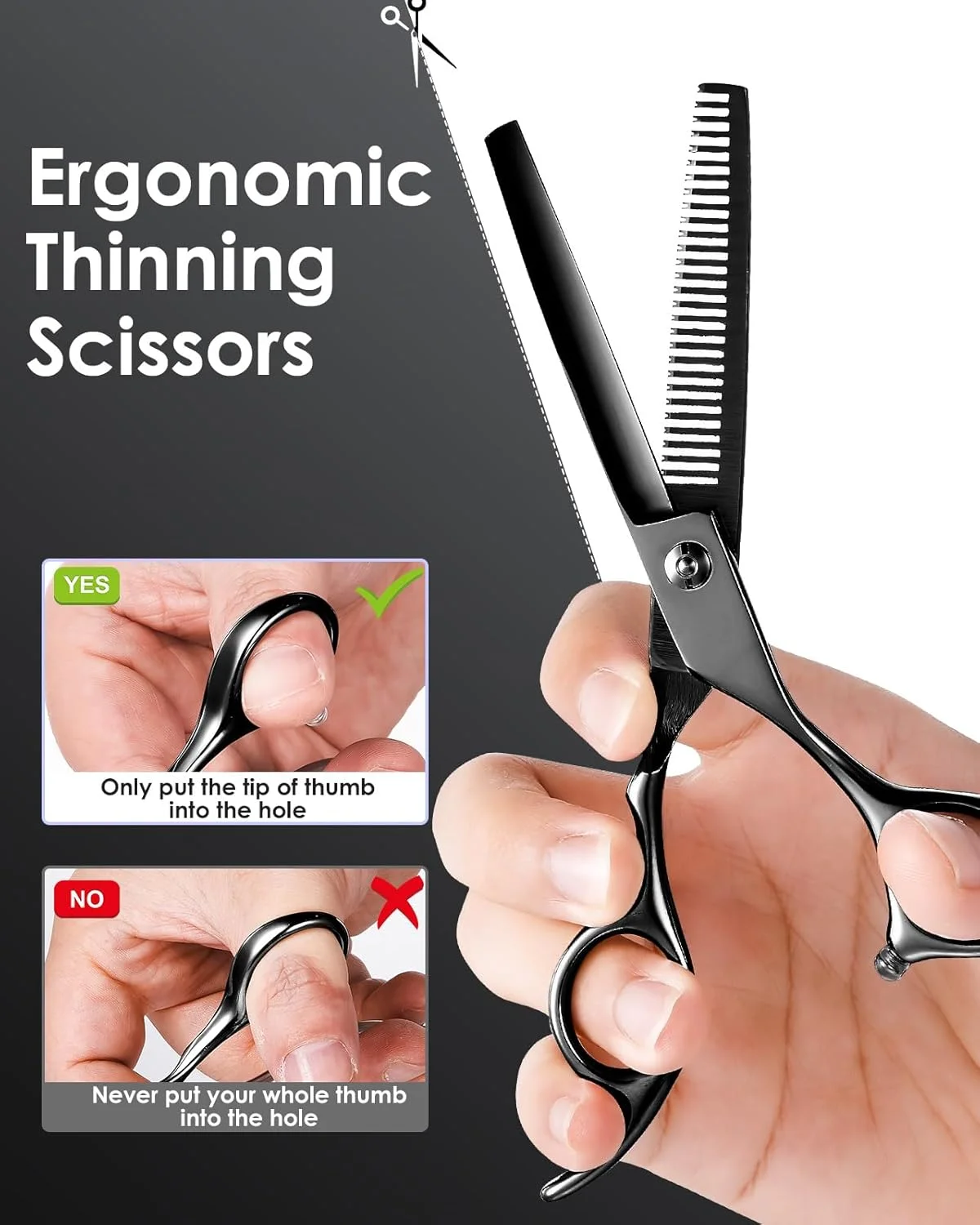 ست قیچی آرایشگری Lictin شامل قیچی کوتاهی مو و قیچی پیتاژ، سایز 6.0 اینچ + جعبه ارائه/باکس + شانه مشکی + شانه پیتاژ + گیره مو مشکی + تنظیم کننده پیچ ست قیچی آرایشگری Lictin شامل قیچی کوتاهی مو و قیچی پیتاژ، سایز 6.0 اینچ + جعبه ارائه/باکس + شانه مشکی + شانه پیتاژ + گیره مو مشکی + تنظیم کننده پیچ