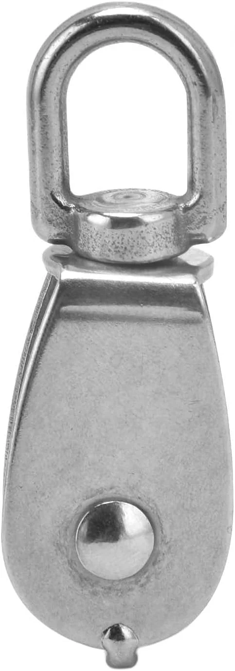 قرقره استیل ضد زنگ با دوام برای بلند کردن طناب های سنگین (M20)