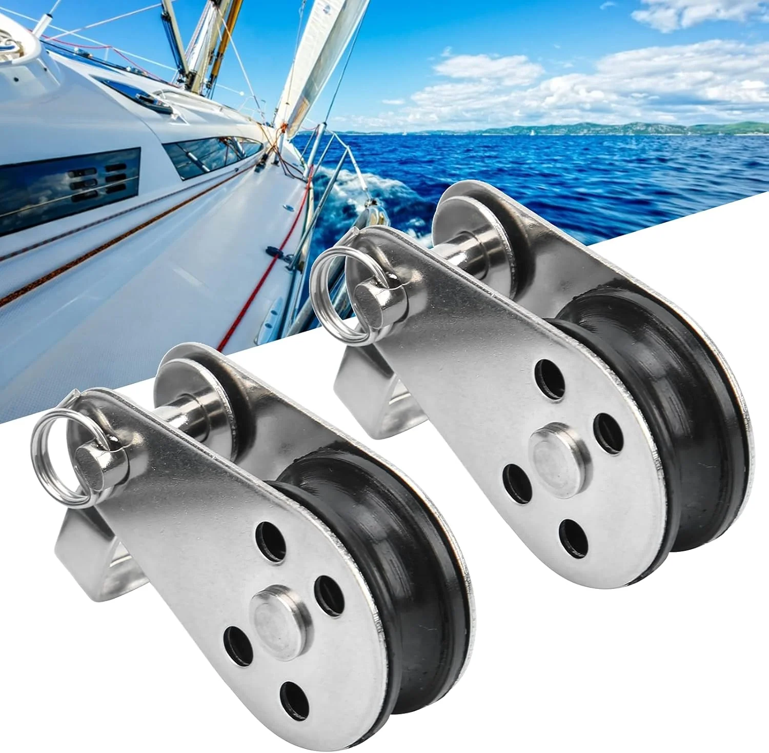 قرقره نایلونی، قرقره قایقرانی با استحکام بالا و ظاهر زیبا، کاربردی برای قایقرانی و کایاک سواری