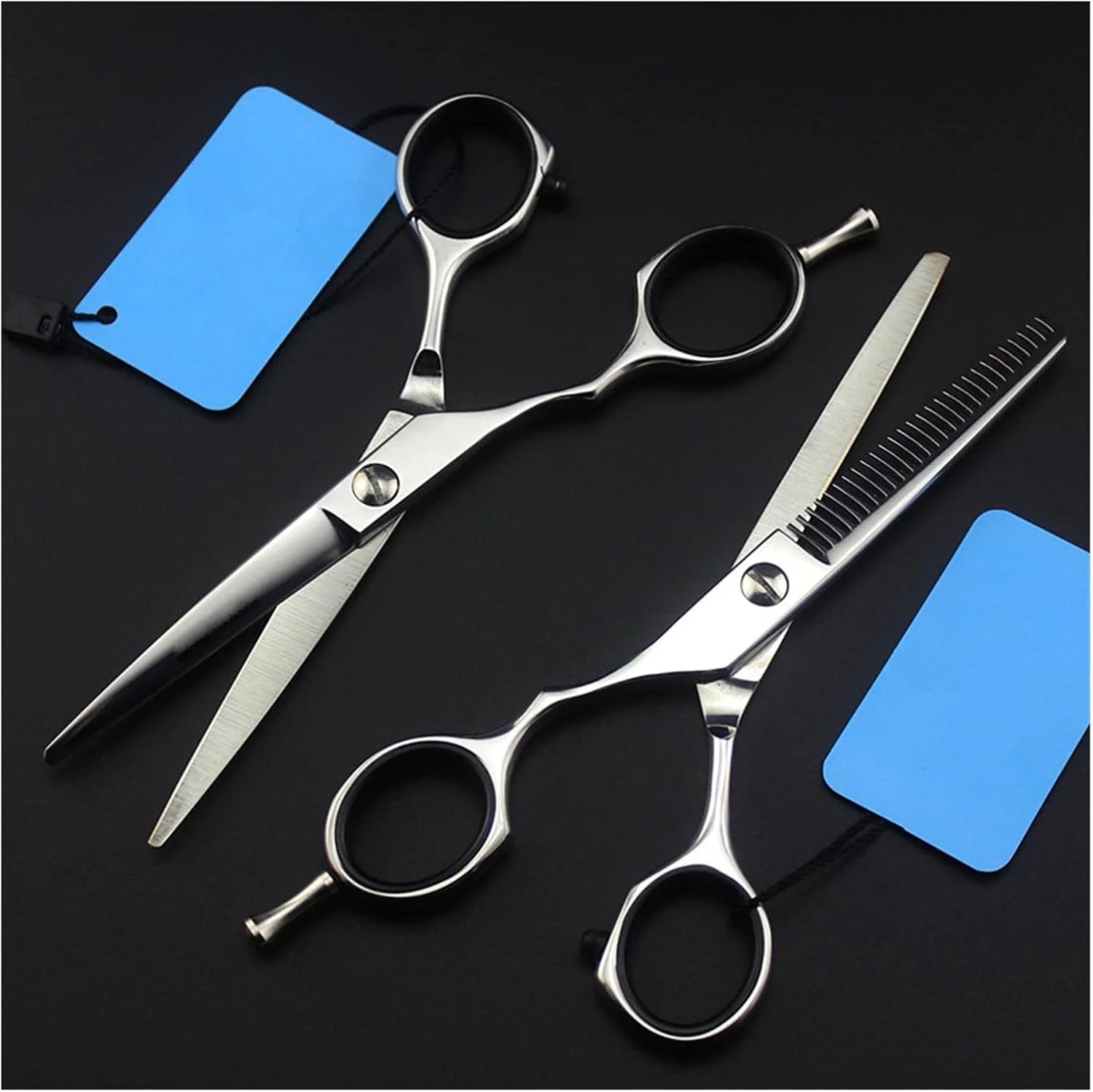 قیچی آرایشگری 5.5 اینچی مخصوص دست چپ، قیچی مو، قیچی آرایشگری، قیچی پیتاژ، ست قیچی آرایشگری، مدل برش-B، مدل پیتاژ-B قیچی آرایشگری 5.5 اینچی مخصوص دست چپ، قیچی مو، قیچی آرایشگری، قیچی پیتاژ، ست قیچی آرایشگری، مدل برش-B، مدل پیتاژ-B