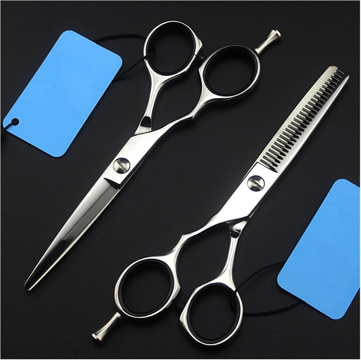 قیچی آرایشگری 5.5 اینچی مخصوص دست چپ، قیچی مو، قیچی آرایشگری، قیچی پیتاژ، ست قیچی آرایشگری، مدل برش-B، مدل پیتاژ-B قیچی آرایشگری 5.5 اینچی مخصوص دست چپ، قیچی مو، قیچی آرایشگری، قیچی پیتاژ، ست قیچی آرایشگری، مدل برش-B، مدل پیتاژ-B