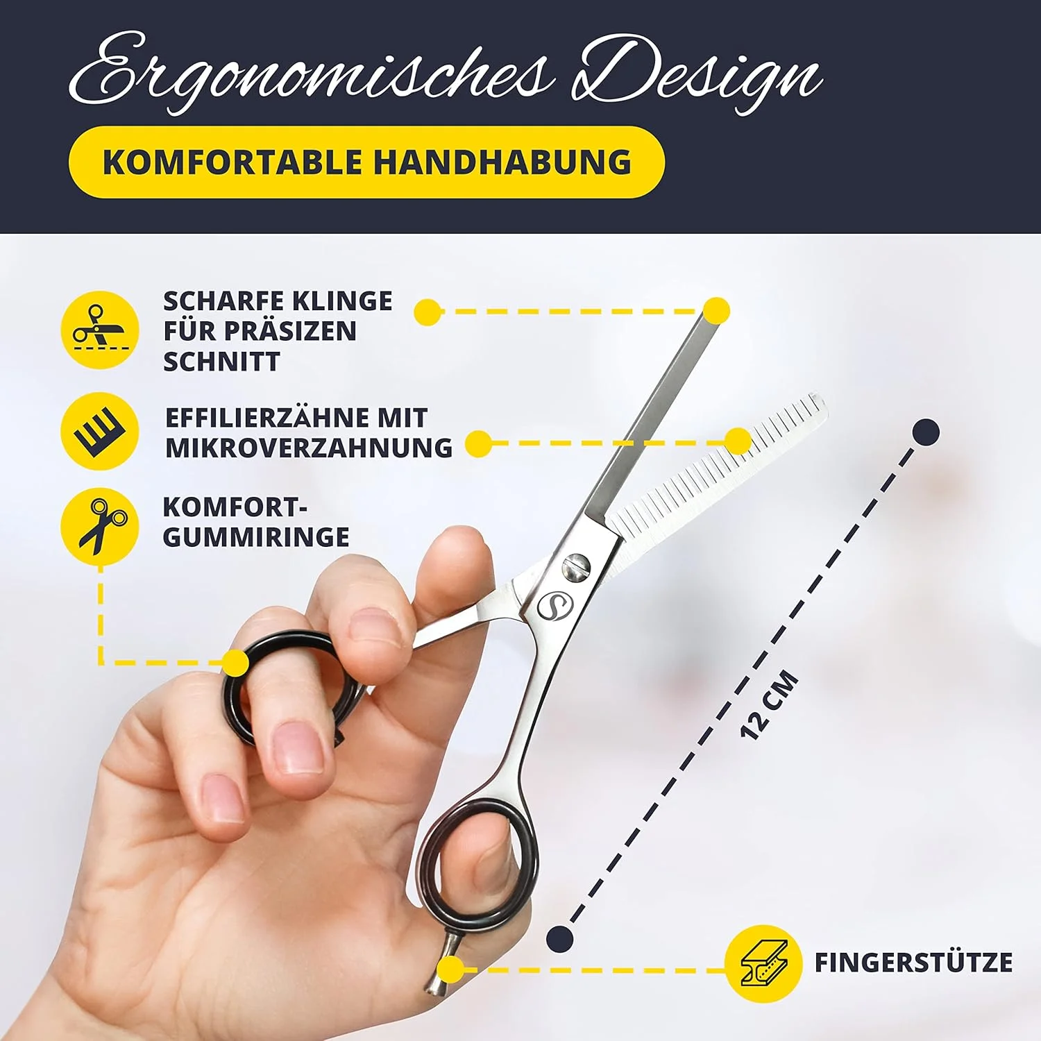 قیچی آرایشگری حرفه ای SCHMIEDWERK | قیچی آرایشگری - برش تیز و دقیق | مدل موی عالی برای آقایان و خانم ها | قیچی کوتاهی مو با کیف (قیچی پیتاژ) قیچی آرایشگری حرفه ای SCHMIEDWERK | قیچی آرایشگری - برش تیز و دقیق | مدل موی عالی برای آقایان و خانم ها | قیچی کوتاهی مو با کیف (قیچی پیتاژ)