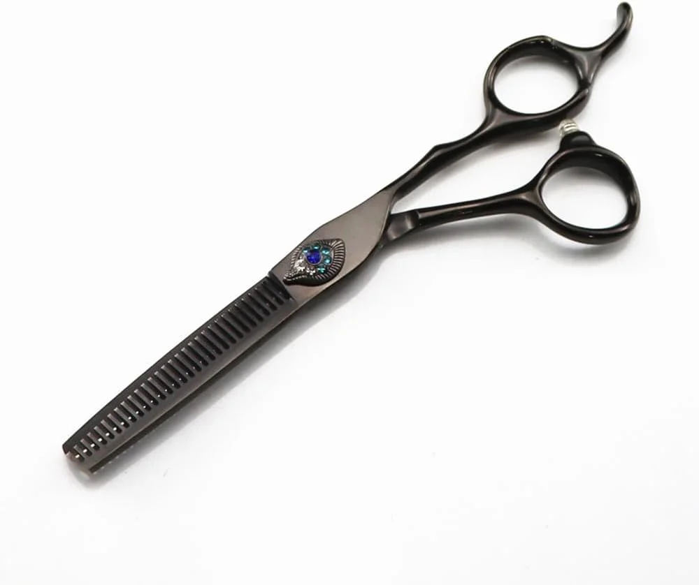 قیچی آرایشگری مو، 6 اینچ حرفه ای فولاد ژاپن 440C، قیچی پر مو، قیچی اصلاح مو، قیچی سلمانی، قیچی آرایشگری، قیچی پیتاژ - Q قیچی آرایشگری مو، 6 اینچ حرفه ای فولاد ژاپن 440C، قیچی پر مو، قیچی اصلاح مو، قیچی سلمانی، قیچی آرایشگری، قیچی پیتاژ - Q