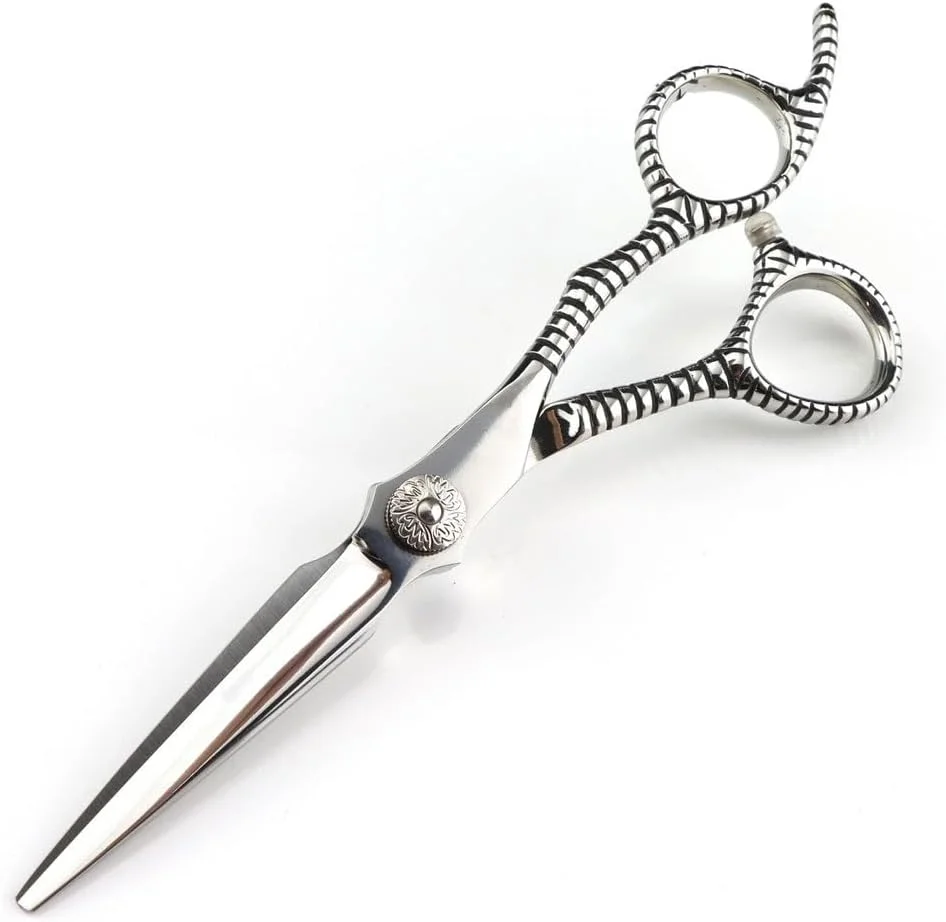 قیچی آرایشگری مو، 6 اینچ حرفه ای فولاد Jp440C نقره ای، قیچی برش مو، قیچی اصلاح مو، قیچی آرایشگری، قیچی پیتاژ-B، قیچی برش-B قیچی آرایشگری مو، 6 اینچ حرفه ای فولاد Jp440C نقره ای، قیچی برش مو، قیچی اصلاح مو، قیچی آرایشگری، قیچی پیتاژ-B، قیچی برش-B