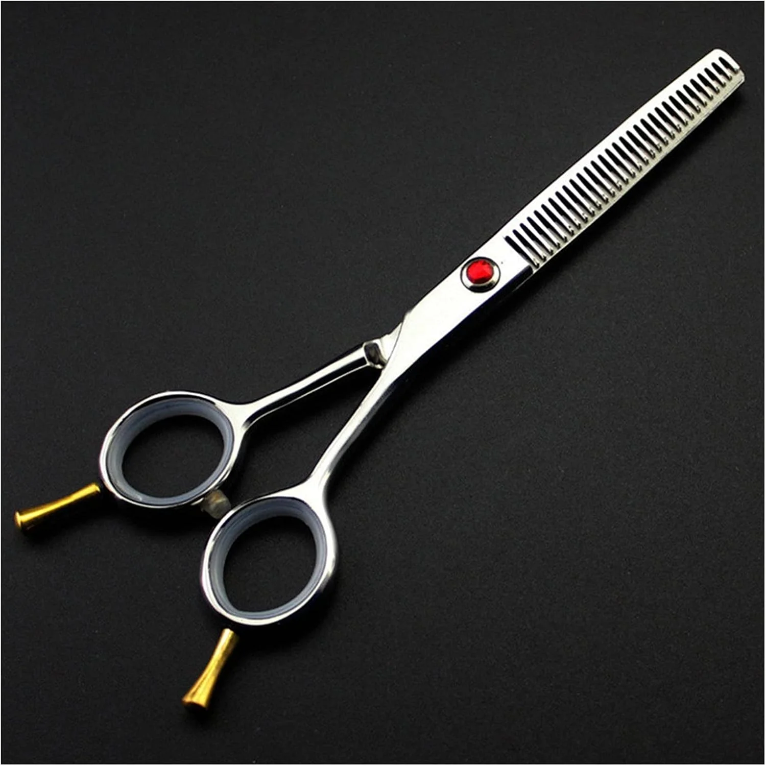 قیچی آرایشگری 5.5 اینچی نقره ای، قیچی کوتاهی مو، قیچی پیتاژ، قیچی کم حجم کننده قیچی آرایشگری 5.5 اینچی نقره ای، قیچی کوتاهی مو، قیچی پیتاژ، قیچی کم حجم کننده