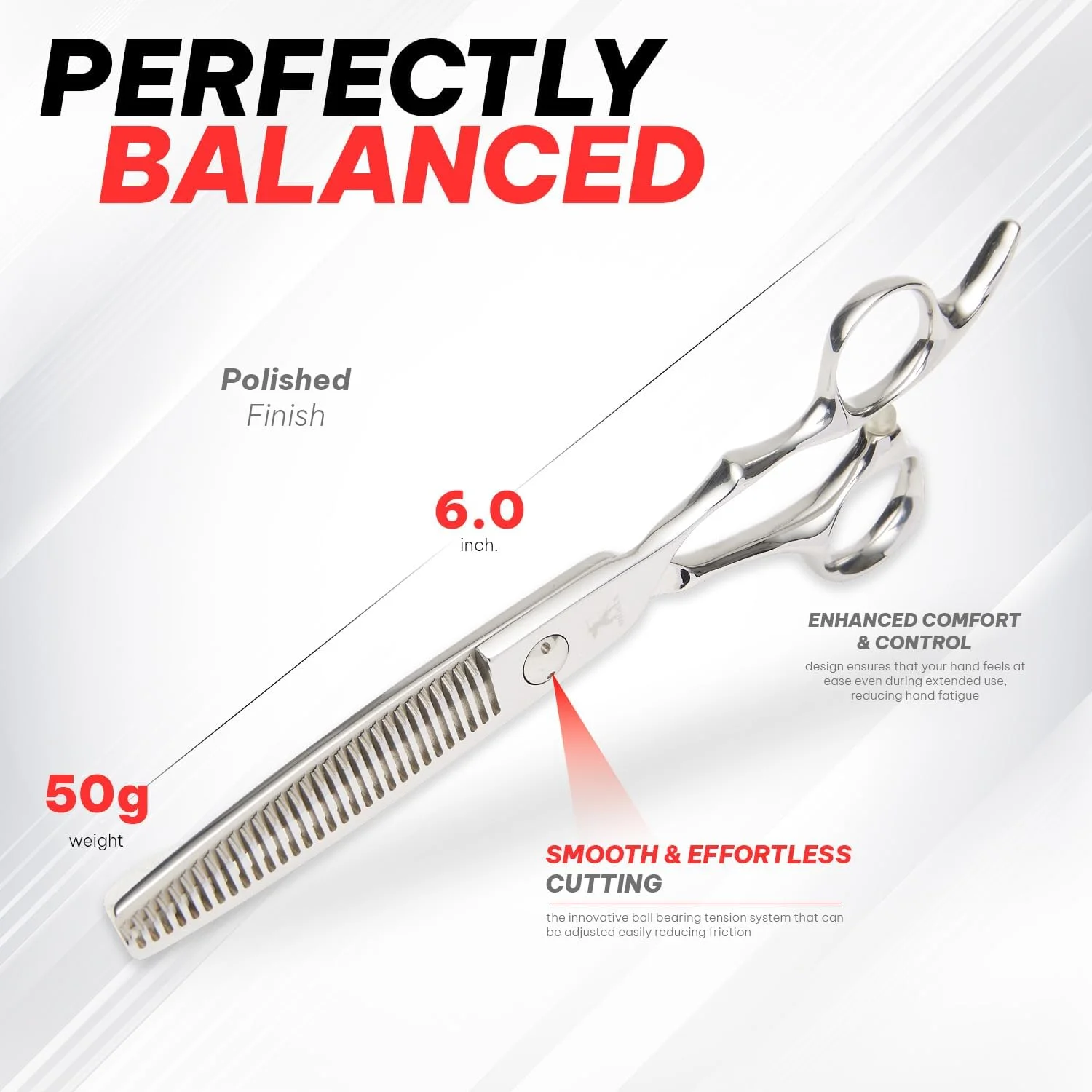 قیچی پیتاژ آرایشگری ارگونومیک قیچی پیتاژ آرایشگری ارگونومیک