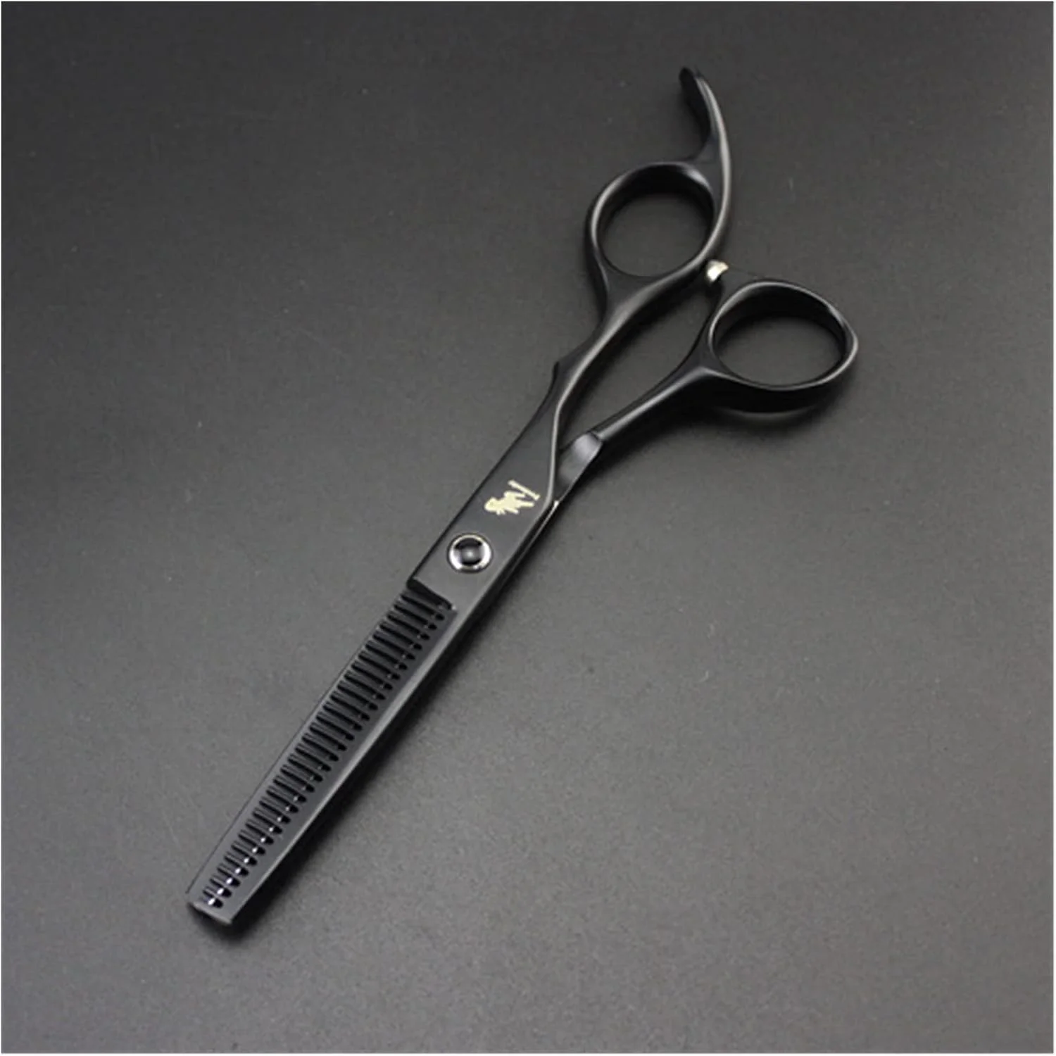 WERTYFF قیچی آرایشگری 6 اینچی مشکی، ابزار حرفه ای پیرایش مو، قیچی های اصلاح و نازک کننده مو، ابزار حالت دهی مو برای مردان، زنان، حیوانات خانگی، کیت پیرایش مو برای منزل و آرایشگاه (فقط نازک کننده) WERTYFF قیچی آرایشگری 6 اینچی مشکی، ابزار حرفه ای پیرایش مو، قیچی های اصلاح و نازک کننده مو، ابزار حالت دهی مو برای مردان، زنان، حیوانات خانگی، کیت پیرایش مو برای منزل و آرایشگاه (فقط نازک کننده)