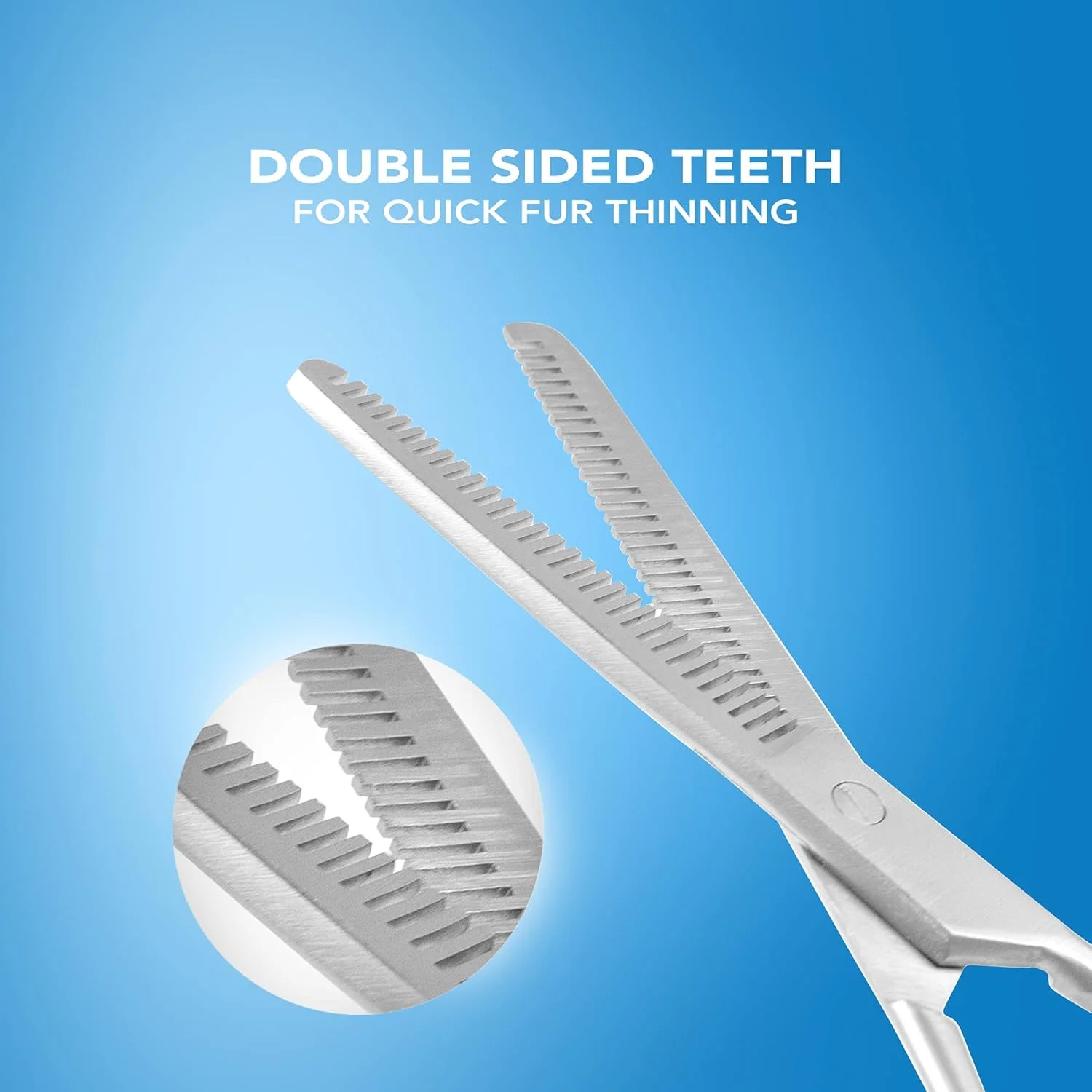 قیچی پیتاژ استیل Wahl، 6.5 اینچ، قیچی پیتاژ حرفه ای برای حیوانات خانگی، قیچی آرایشگری برای گربه ها و سگ ها، آرایش حیوانات خانگی در خانه، قیچی دندانه دار تیز، تیغه های دو طرفه، نازک کردن مو و خز حیوانات قیچی پیتاژ استیل Wahl، 6.5 اینچ، قیچی پیتاژ حرفه ای برای حیوانات خانگی، قیچی آرایشگری برای گربه ها و سگ ها، آرایش حیوانات خانگی در خانه، قیچی دندانه دار تیز، تیغه های دو طرفه، نازک کردن مو و خز حیوانات