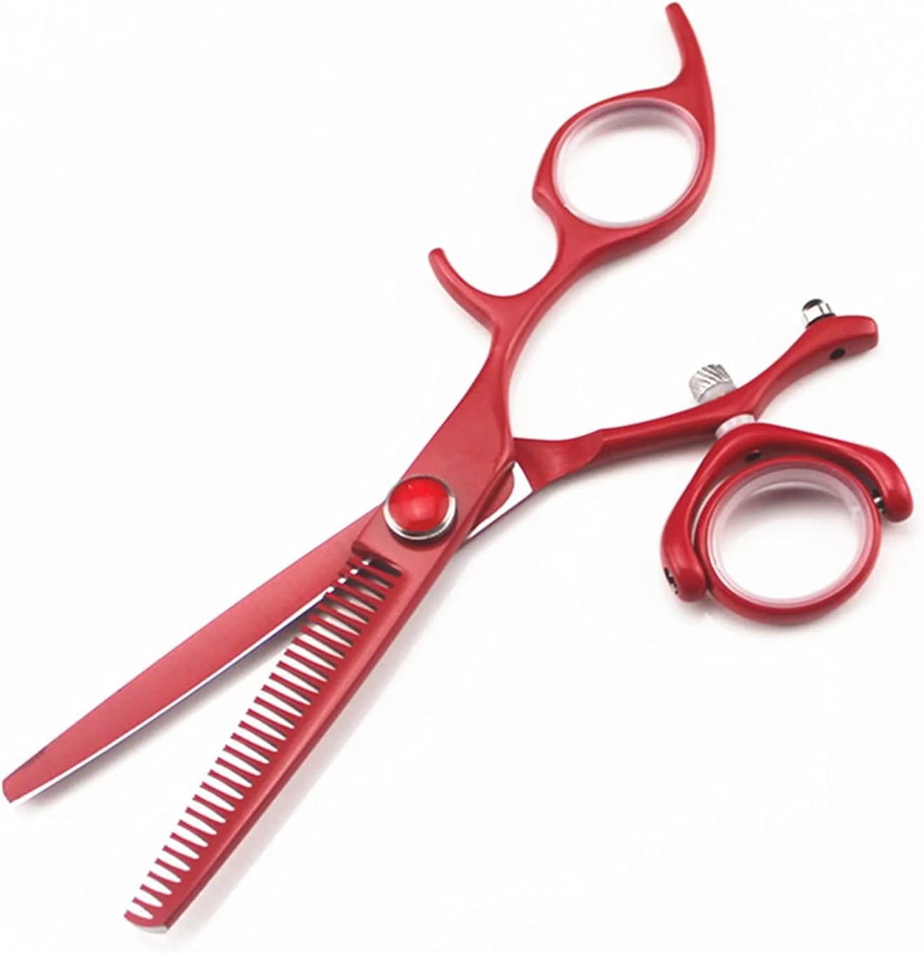 قیچی آرایشگری 6 اینچی طرح گردباد قرمز، قیچی پیرایش مو، قیچی کم حجم کننده مو، ست قیچی آرایشگری و پیرایش مو، کم حجم کننده-Q قیچی آرایشگری 6 اینچی طرح گردباد قرمز، قیچی پیرایش مو، قیچی کم حجم کننده مو، ست قیچی آرایشگری و پیرایش مو، کم حجم کننده-Q