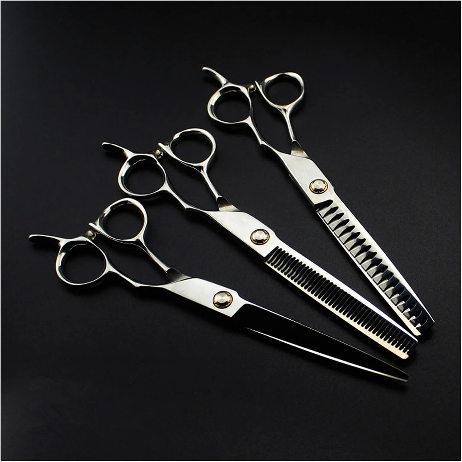 قیچی آرایشگری زاید، قیچی 7 اینچی، قیچی آرایشگری، قیچی پیتاژ مو، قیچی آرایشگر، ابزار قیچی آرایشگری، قیچی کوتاهی مو (رنگ: 18 دندانه) قیچی آرایشگری زاید، قیچی 7 اینچی، قیچی آرایشگری، قیچی پیتاژ مو، قیچی آرایشگر، ابزار قیچی آرایشگری، قیچی کوتاهی مو (رنگ: 18 دندانه)