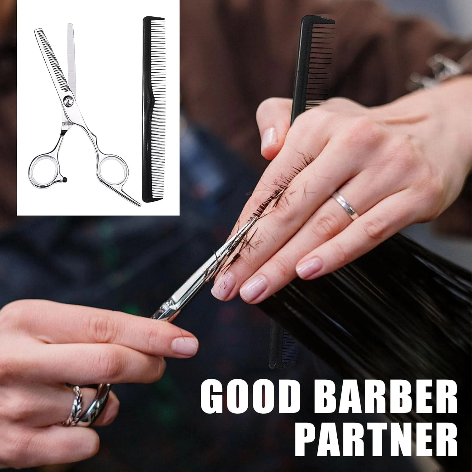 قیچی آرایشگری UILYNIU، 4 عدد، قیچی های حرفه ای برای کم کردن حجم مو، قیچی دندانه دار برای کوتاهی مو، قیچی آرایشگری 6 اینچی، قیچی کوتاهی مو برای مردان، زنان، کودکان و حیوانات خانگی (نقره ای) قیچی آرایشگری UILYNIU، 4 عدد، قیچی های حرفه ای برای کم کردن حجم مو، قیچی دندانه دار برای کوتاهی مو، قیچی آرایشگری 6 اینچی، قیچی کوتاهی مو برای مردان، زنان، کودکان و حیوانات خانگی (نقره ای)