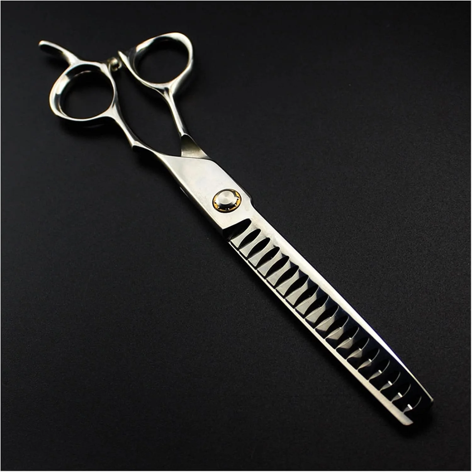 قیچی آرایشگری زاید، قیچی 7 اینچی، قیچی آرایشگری، قیچی پیتاژ مو، قیچی آرایشگر، ابزار قیچی آرایشگری، قیچی کوتاهی مو (رنگ: 18 دندانه) قیچی آرایشگری زاید، قیچی 7 اینچی، قیچی آرایشگری، قیچی پیتاژ مو، قیچی آرایشگر، ابزار قیچی آرایشگری، قیچی کوتاهی مو (رنگ: 18 دندانه)