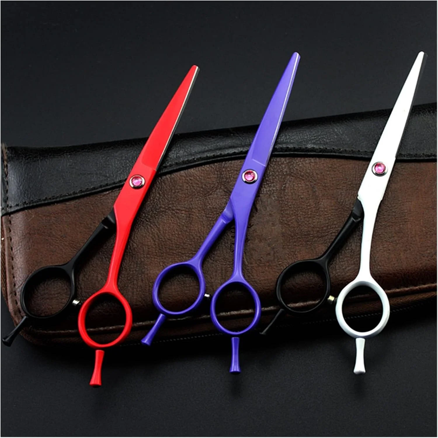 قیچی آرایشگری دو دم 5.5 اینچی، قیچی پیتاژ مو، قیچی آرایشگری، قیچی پیرایش مو - پیتاژ - B قیچی آرایشگری دو دم 5.5 اینچی، قیچی پیتاژ مو، قیچی آرایشگری، قیچی پیرایش مو - پیتاژ - B