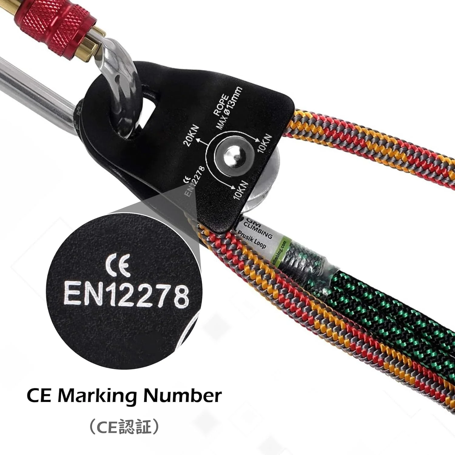 قرقره کوهنوردی میکرو TRIWONDER با ظرفیت 20kN، قرقره متحرک بلبرینگ دار آلومینیومی با چشم ثابت برای تجهیزات بالابری (آبی) قرقره کوهنوردی میکرو TRIWONDER با ظرفیت 20kN، قرقره متحرک بلبرینگ دار آلومینیومی با چشم ثابت برای تجهیزات بالابری (آبی)