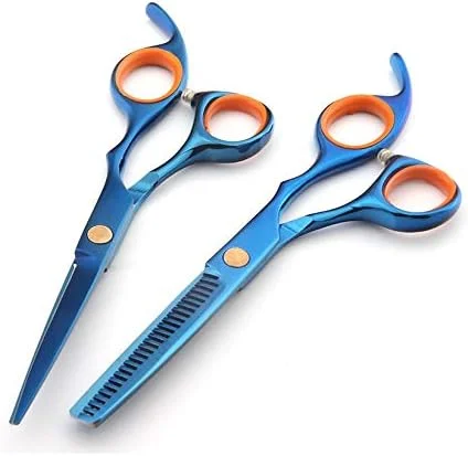 ست قیچی آرایشگری حرفه ای LOCZEK - 6.5 اینچ - 1 قیچی کوتاهی، 1 قیچی پیتاژ (2 قیچی) ابزار آرایشگری ست قیچی آرایشگری حرفه ای LOCZEK - 6.5 اینچ - 1 قیچی کوتاهی، 1 قیچی پیتاژ (2 قیچی) ابزار آرایشگری