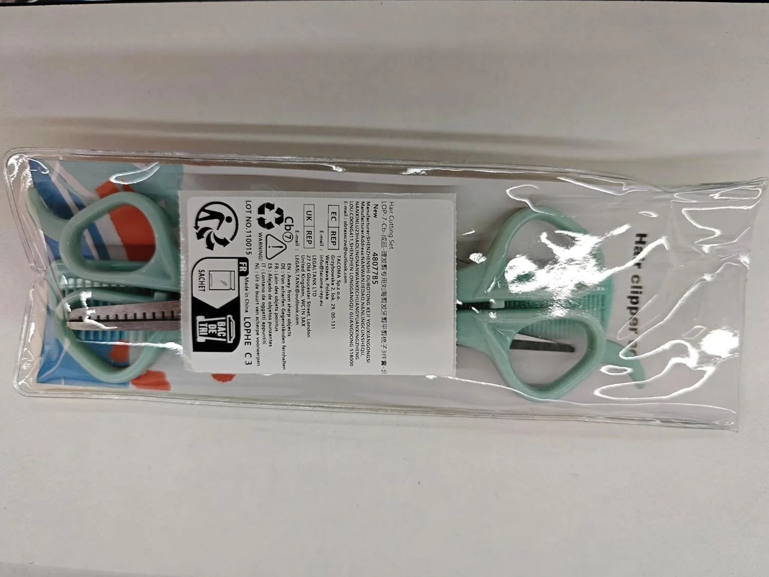 قیچی آرایشگری LOPHE، ست قیچی آرایشگری 3 تکه، قیچی پیتاژ به همراه شانه، قیچی آرایشگری برای قیچی ریش، قیچی مو، آرایشگاه در خانه، آبی قیچی آرایشگری LOPHE، ست قیچی آرایشگری 3 تکه، قیچی پیتاژ به همراه شانه، قیچی آرایشگری برای قیچی ریش، قیچی مو، آرایشگاه در خانه، آبی