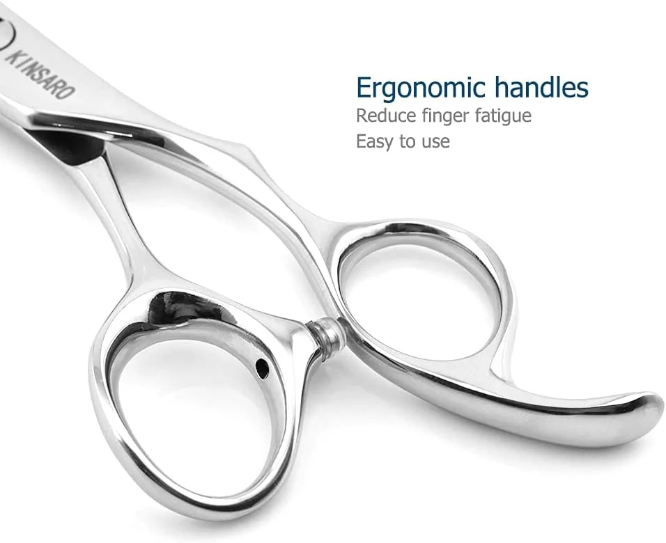 قیچی پیتاژ موی مردانه کینسارو 6 اینچی، قیچی اصلاح مو، قیچی پیتاژ آرایشگری قیچی پیتاژ موی مردانه کینسارو 6 اینچی، قیچی اصلاح مو، قیچی پیتاژ آرایشگری