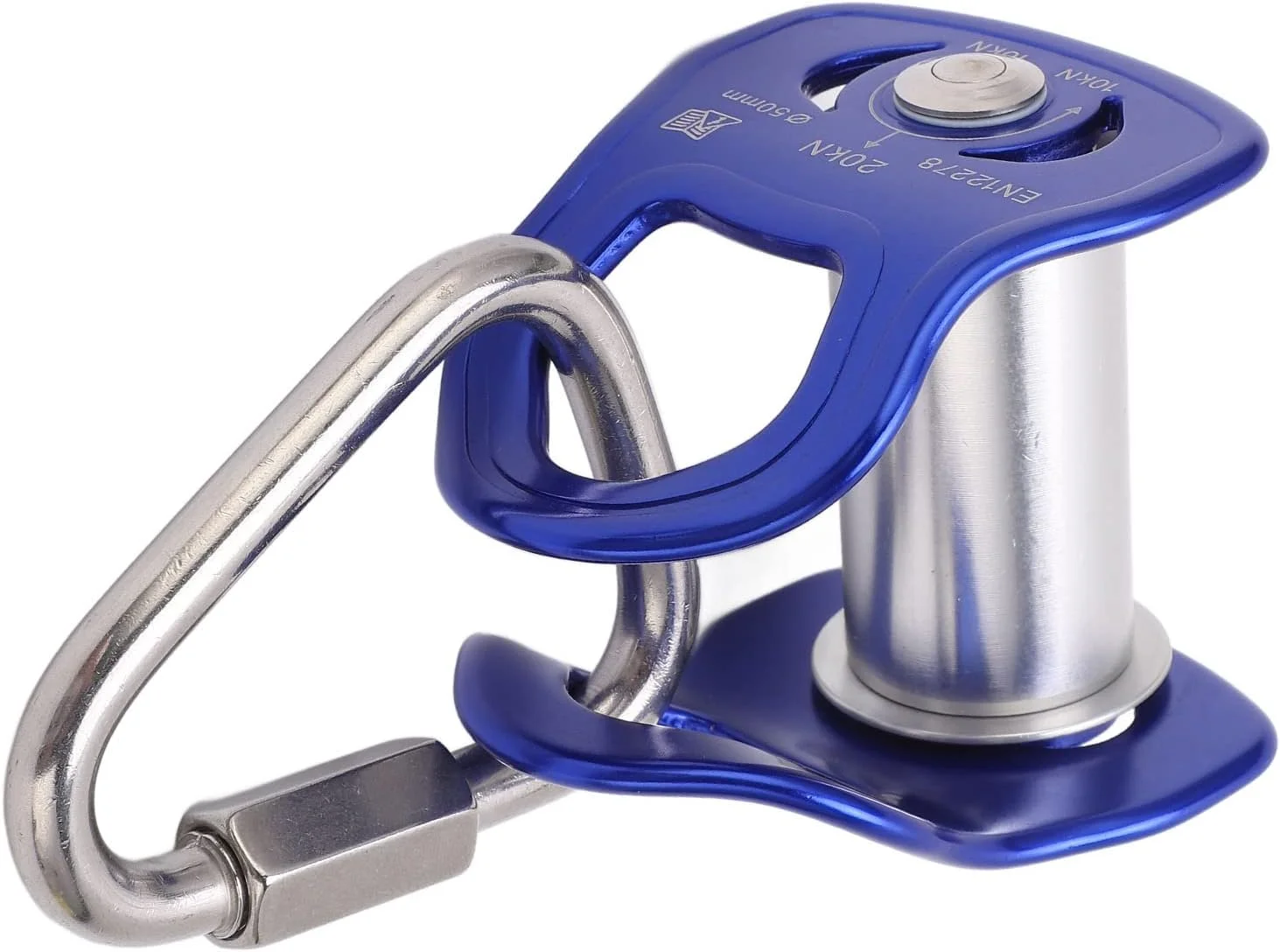 قرقره ورزشی فضای باز VGEBY، قرقره زیپ لاین کشویی آلیاژ آلومینیوم برای تمرین دوره موانع کودکان و بزرگسالان برای پارک زمین بازی سرپوشیده