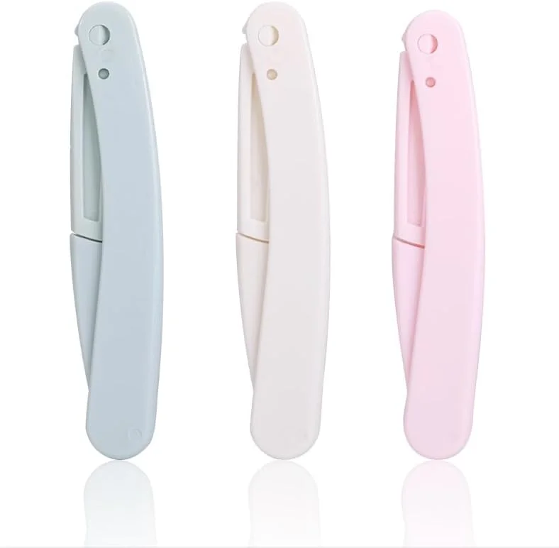ست 3 عددی تیغ ابرو تاشو مناسب برای اصلاح ابرو، از بین بردن موهای صورت و لایه برداری پوست صورت برای خانم ها و آقایان ست 3 عددی تیغ ابرو تاشو مناسب برای اصلاح ابرو، از بین بردن موهای صورت و لایه برداری پوست صورت برای خانم ها و آقایان