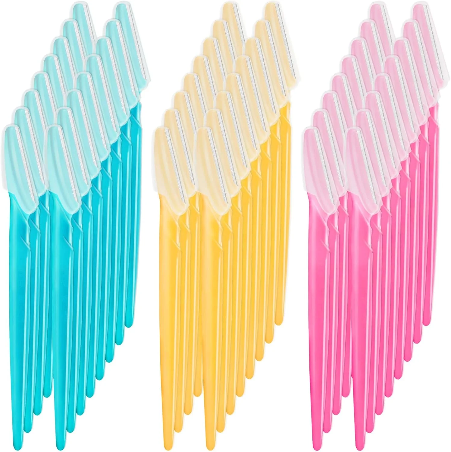 تیغ صورت 48 عددی، ابزار چند منظوره درماپلنینگ صورت، تیغ ابرو چند رنگ، اصلاح کننده و حالت دهنده ابرو، ابزار حذف مو برای استفاده صورت و بدن زنان و مردان تیغ صورت 48 عددی، ابزار چند منظوره درماپلنینگ صورت، تیغ ابرو چند رنگ، اصلاح کننده و حالت دهنده ابرو، ابزار حذف مو برای استفاده صورت و بدن زنان و مردان