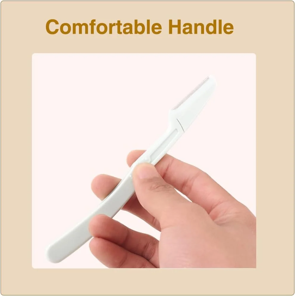 ست 3 عددی تیغ ابرو تاشو مناسب برای اصلاح ابرو، از بین بردن موهای صورت و لایه برداری پوست صورت برای خانم ها و آقایان ست 3 عددی تیغ ابرو تاشو مناسب برای اصلاح ابرو، از بین بردن موهای صورت و لایه برداری پوست صورت برای خانم ها و آقایان