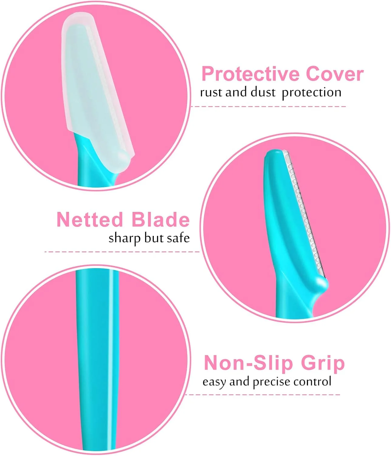 تیغ صورت 48 عددی، ابزار چند منظوره درماپلنینگ صورت، تیغ ابرو چند رنگ، اصلاح کننده و حالت دهنده ابرو، ابزار حذف مو برای استفاده صورت و بدن زنان و مردان تیغ صورت 48 عددی، ابزار چند منظوره درماپلنینگ صورت، تیغ ابرو چند رنگ، اصلاح کننده و حالت دهنده ابرو، ابزار حذف مو برای استفاده صورت و بدن زنان و مردان