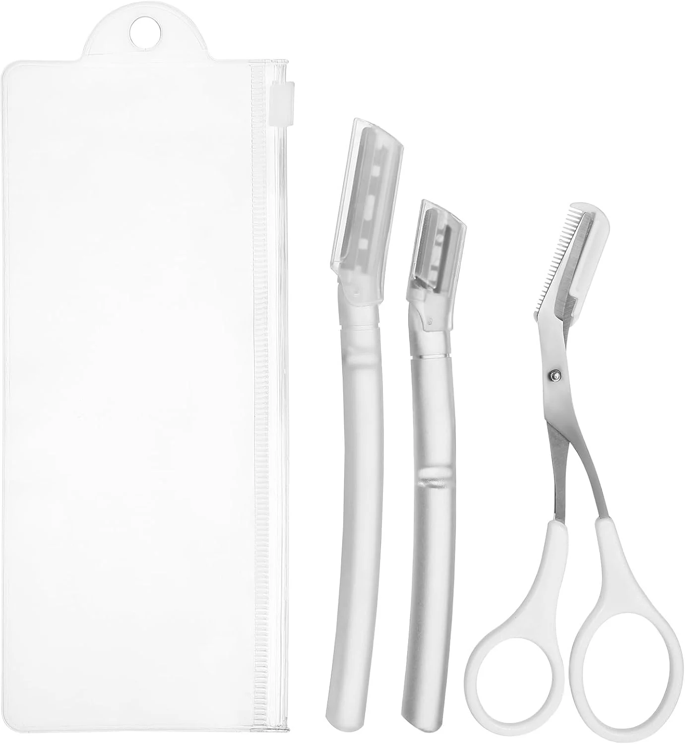 مجموعه حالت دهنده ابرو Baluue شامل قیچی و موزن ابرو برای مرتب کردن، طراحی ایمن، ظاهر شیک، ابزاری برای همه مجموعه حالت دهنده ابرو Baluue شامل قیچی و موزن ابرو برای مرتب کردن، طراحی ایمن، ظاهر شیک، ابزاری برای همه