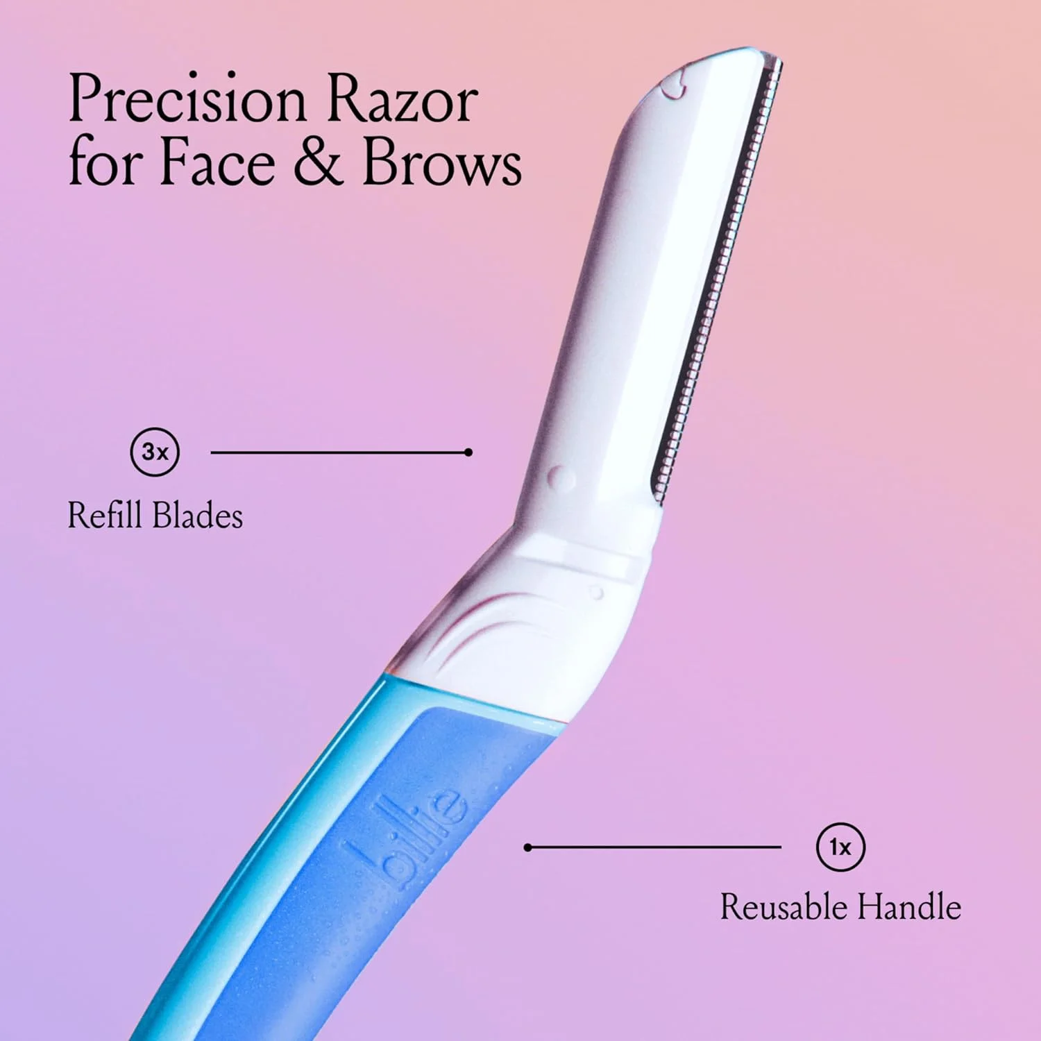 کیت شروع تیغ اصلاح صورت Billie Dermaplaning - WaterPark