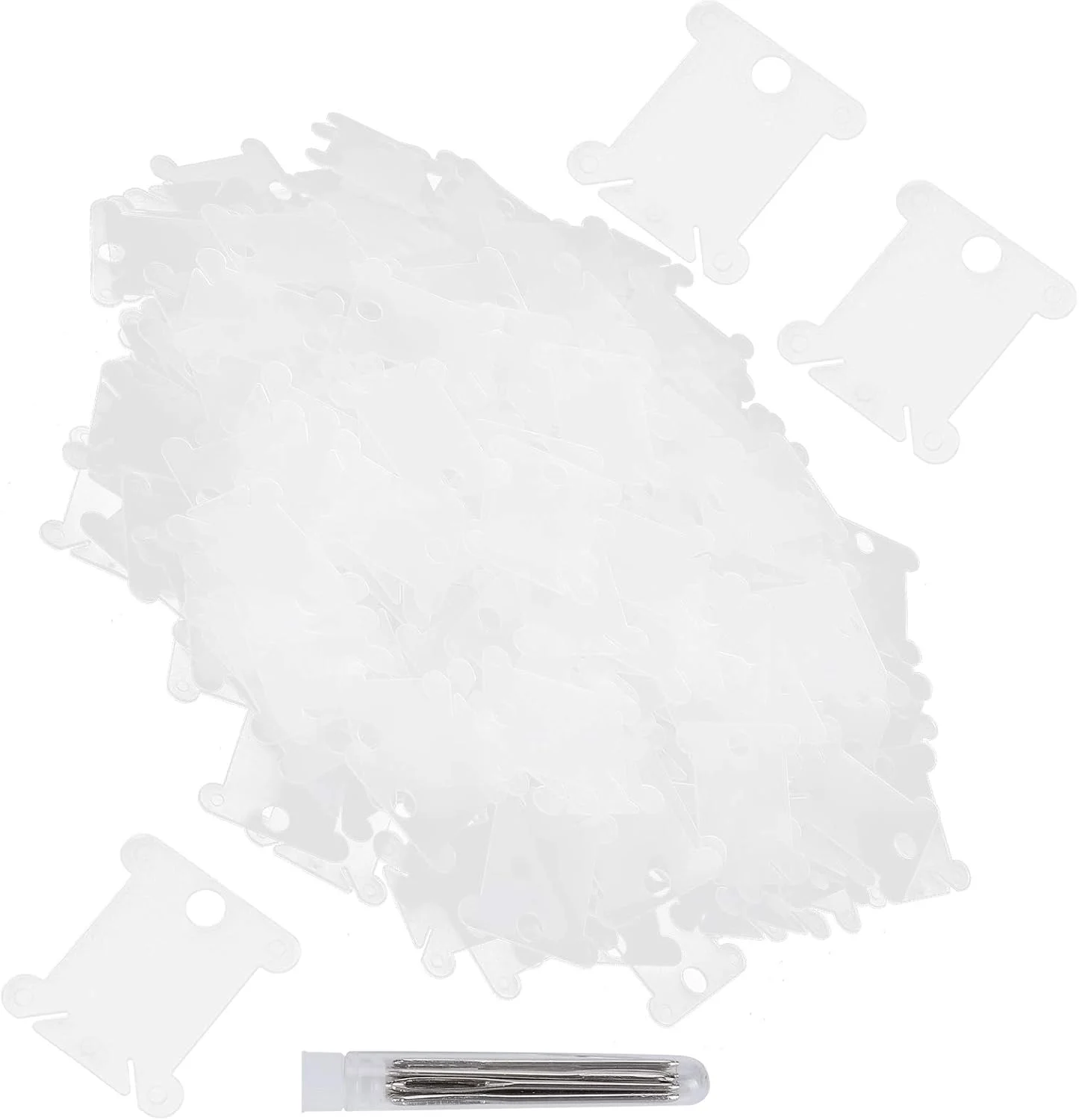 300 عدد ماسوره نخ دندان پلاستیکی، ماسوره نخ دندان، صفحه سیم پیچی شفاف برای گلدوزی 300 عدد ماسوره نخ دندان پلاستیکی، ماسوره نخ دندان، صفحه سیم پیچی شفاف برای گلدوزی