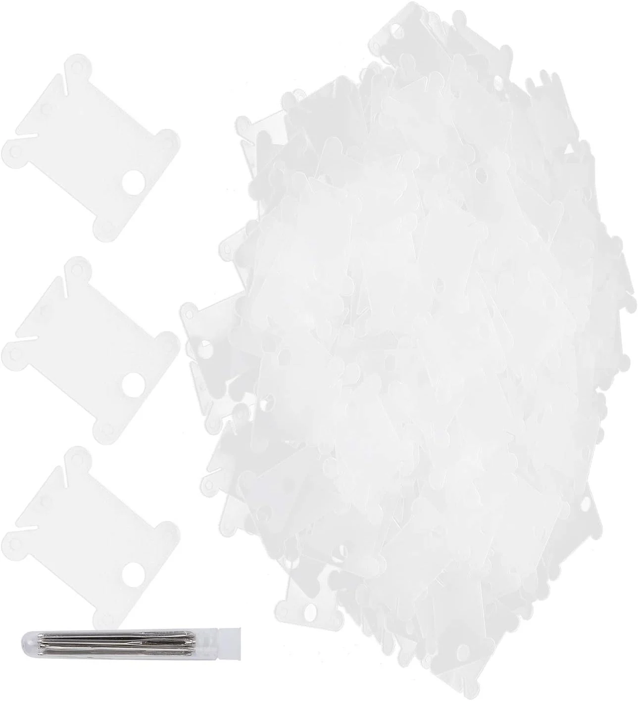 300 عدد ماسوره نخ دندان پلاستیکی، ماسوره نخ دندان، صفحه سیم پیچی شفاف برای گلدوزی 300 عدد ماسوره نخ دندان پلاستیکی، ماسوره نخ دندان، صفحه سیم پیچی شفاف برای گلدوزی