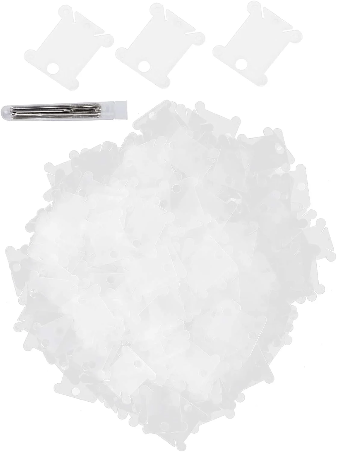 300 عدد ماسوره نخ دندان پلاستیکی، ماسوره نخ دندان، صفحه سیم پیچی شفاف برای گلدوزی 300 عدد ماسوره نخ دندان پلاستیکی، ماسوره نخ دندان، صفحه سیم پیچی شفاف برای گلدوزی