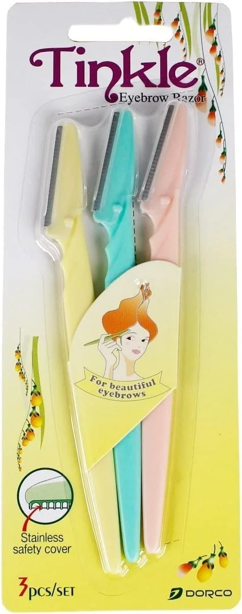 تیغ ابرو و موبر صورت بدون درد Ciayara Tinkle Tineke برای صورت، زنان و مردان (آبی، صورتی، زرد) قیمت ویژه تیغ ابرو و موبر صورت بدون درد Ciayara Tinkle Tineke برای صورت، زنان و مردان (آبی، صورتی، زرد) قیمت ویژه