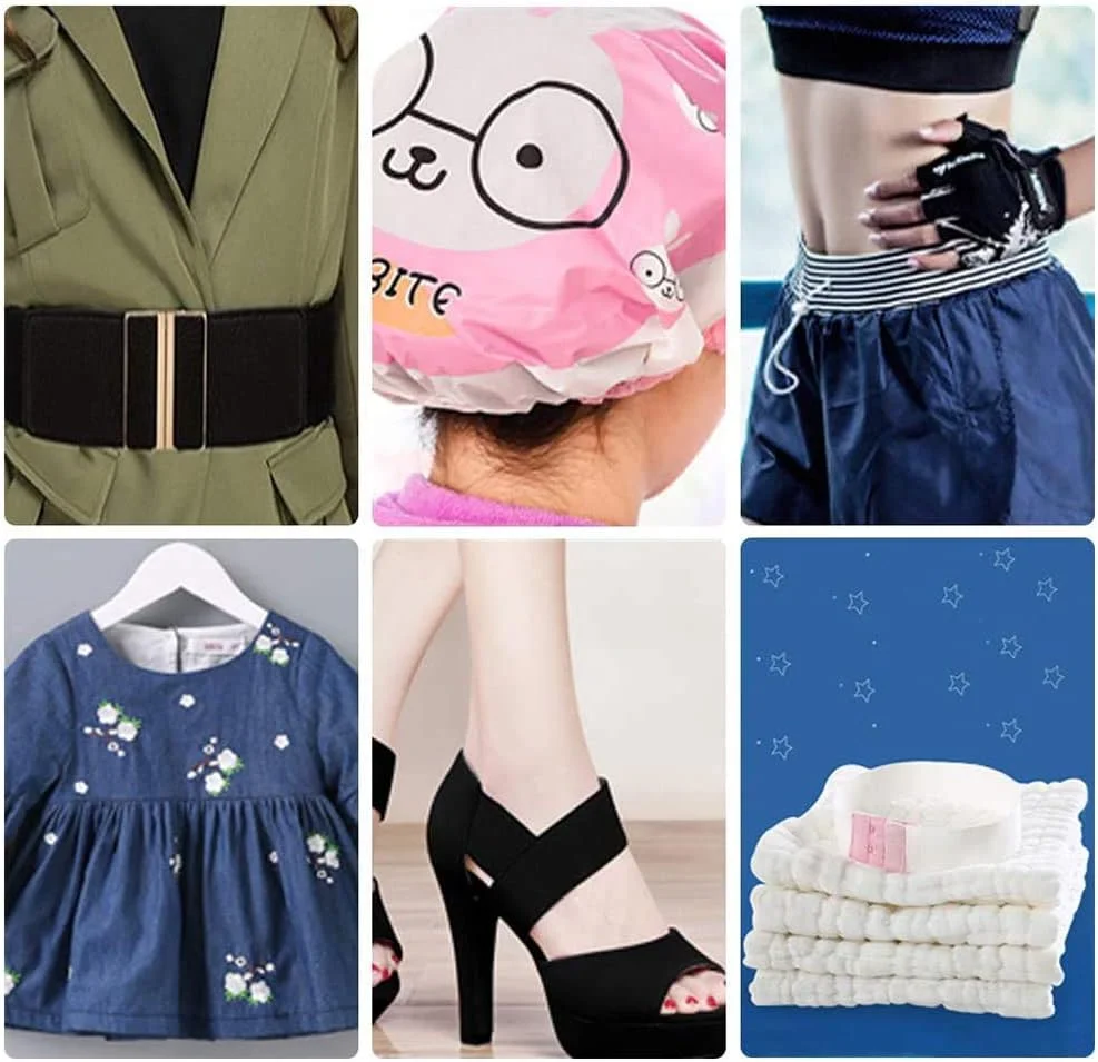 نوار کش بافتنی BENECREAT، عرض 5 سانتی متر، طول 20 متر، نوار کشی تخت الاستیک برای پروژه های خیاطی DIY، ساخت کمر شلوار، سفید نوار کش بافتنی BENECREAT، عرض 5 سانتی متر، طول 20 متر، نوار کشی تخت الاستیک برای پروژه های خیاطی DIY، ساخت کمر شلوار، سفید