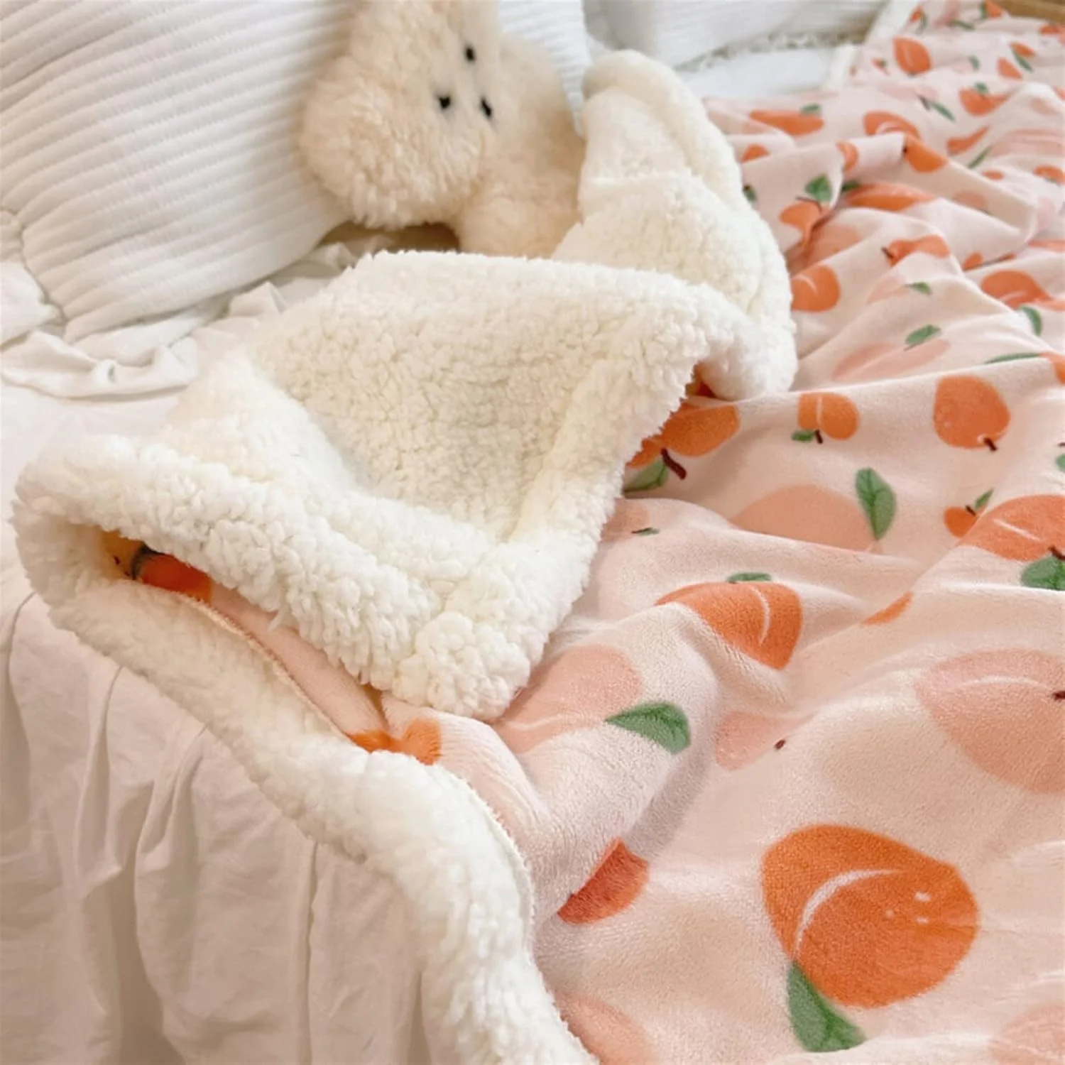 پتوهای ضخیم زمستانی TIANDFY، لحاف بهاره و پاییزی، پتوی پشمی، دو لایه، گرم نگهدارنده، روکش تخت پتوهای ضخیم زمستانی TIANDFY، لحاف بهاره و پاییزی، پتوی پشمی، دو لایه، گرم نگهدارنده، روکش تخت