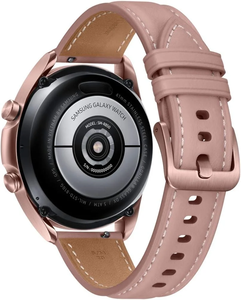 ساعت هوشمند سامسونگ Galaxy Watch3 LTE مدل Mystic Bronze SM-R855 سایز 41 میلی متر ساعت هوشمند سامسونگ Galaxy Watch3 LTE مدل Mystic Bronze SM-R855 سایز 41 میلی متر