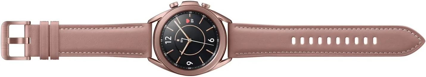 ساعت هوشمند سامسونگ Galaxy Watch3 LTE مدل Mystic Bronze SM-R855 سایز 41 میلی متر ساعت هوشمند سامسونگ Galaxy Watch3 LTE مدل Mystic Bronze SM-R855 سایز 41 میلی متر