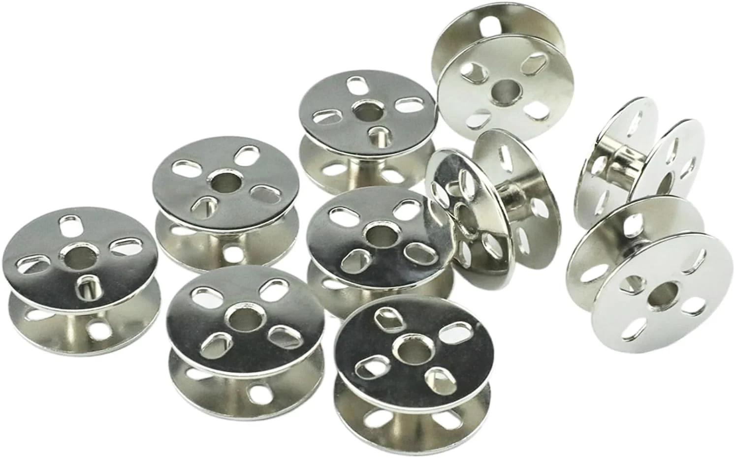ماسوره فلزی Blooy - 150971-001 مناسب برای چرخ خیاطی های Brother B837, B838, Seiko 8BL, LPW-28BL, Consew 244, 254, 289RB, JUKI LH-1172 (بسته 10 عددی)