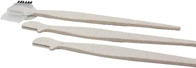 تیغ ابرو سازگار با محیط زیست دایسو - به همراه شانه و برس تیغ ابرو سازگار با محیط زیست دایسو - به همراه شانه و برس