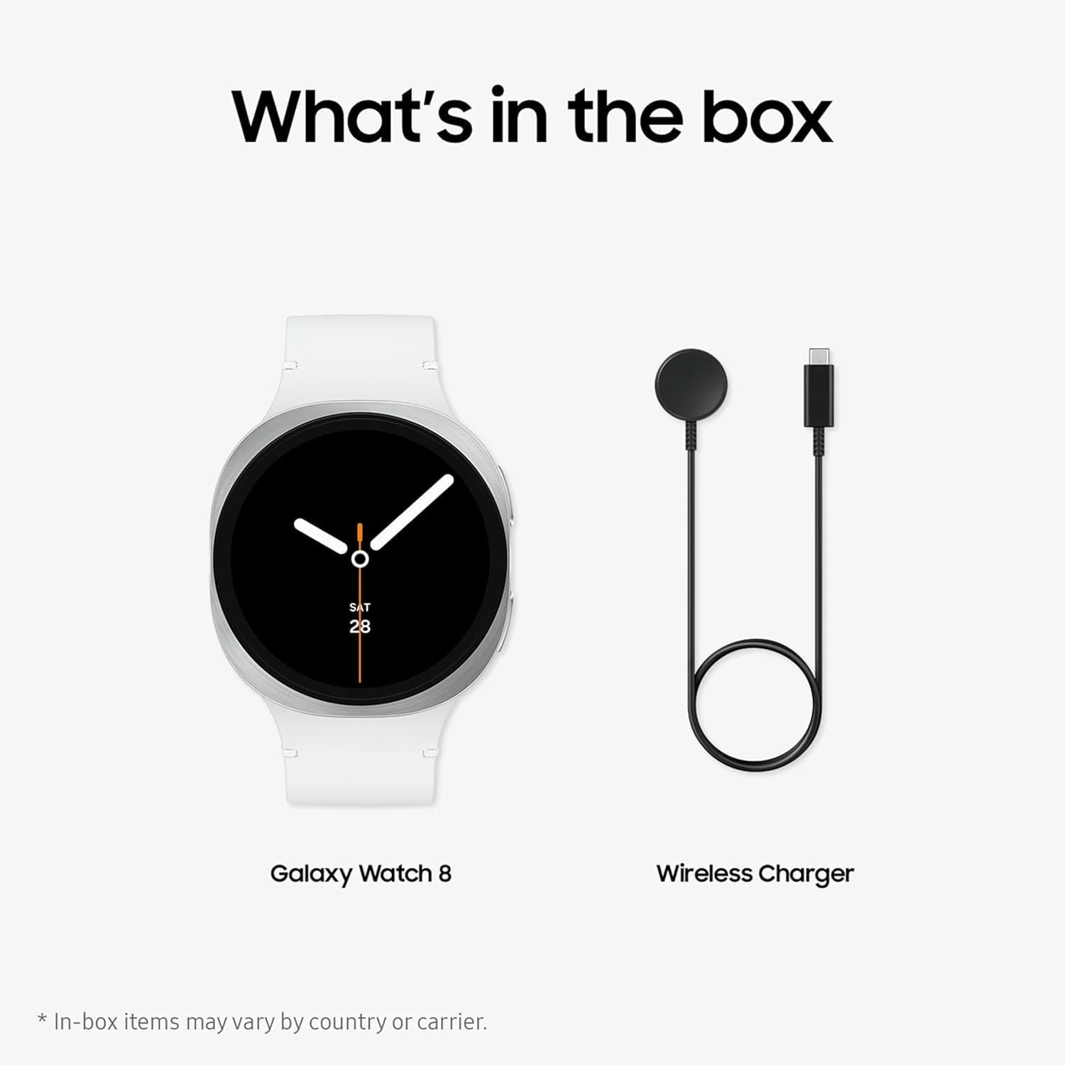 ساعت هوشمند سامسونگ گلکسی Ai Watch 8 نسخه آمریکای لاتین Sm-L330NZ (44 میلیمتر) بلوتوث، نکات سلامتی، ضربان قلب، خواب تا تمرین، ردیاب تناسب اندام (نقرهای/بند سفید SM-L330NZSALTA) ساعت هوشمند سامسونگ گلکسی Ai Watch 8 نسخه آمریکای لاتین Sm-L330NZ (44 میلیمتر) بلوتوث، نکات سلامتی، ضربان قلب، خواب تا تمرین، ردیاب تناسب اندام (نقرهای/بند سفید SM-L330NZSALTA)
